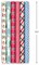 Cute Recyclable Christmas Wrapping Paper (6 Rolls: 180 Sq. Ft. Total) Red, Blue, Green Plaid, Merry Everything, Colorful Houses, Snowmen and Trees, Dots, Stripes